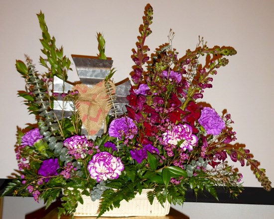 Flowers from Dennis, Bryan, Willie, Jimmy, Chad, Sheri, Alisa, and all the crew at Ft. Pierre Livestock