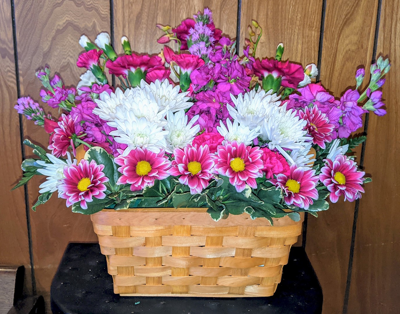 Flowers from Lon and Chris; Kasey and Ava; and Shelby and Ryan