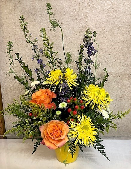 Flowers from Brandy and the girls