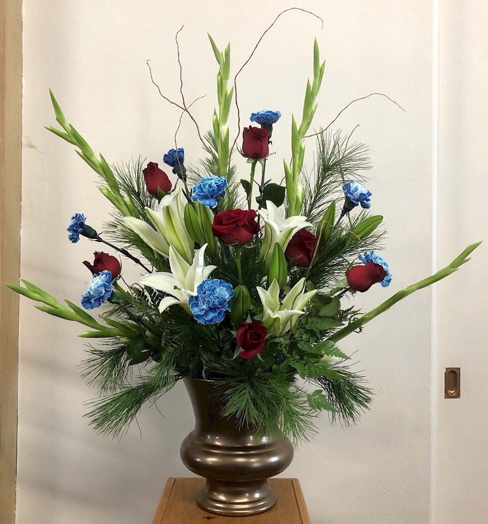 Flowers from Gary and Margaret Nicholson and Nick and Susan Nicholson