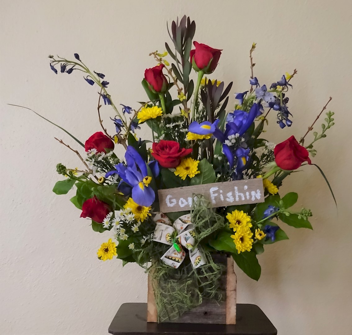 Flowers from Jerry, Joy, and Family