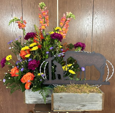 Flowers from The Fortunes: Roger and Bonna; Holly, Clay, and Family; Heather, Jeff, and Family; and Cory, Alicia, and Family