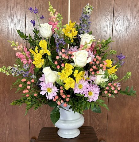 Flowers from The Trampes: Brady, Megan, Mason, Payton, Waylon, and Oakley