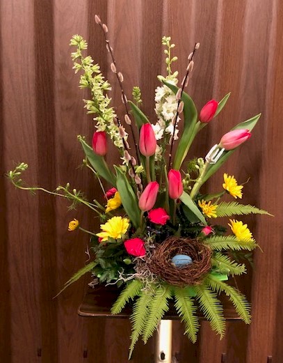 Flowers from Richard Mauer and Jean Hunter