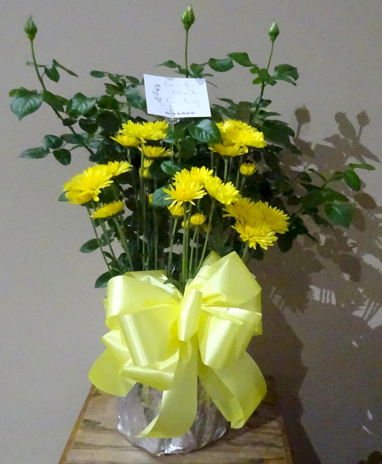 Flowers from Vera and Family
