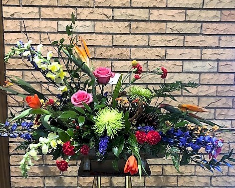 Flowers from Kenny and Donna Bachand and Family