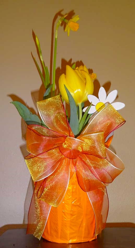 Flowers from Evan, Missy, and Kids