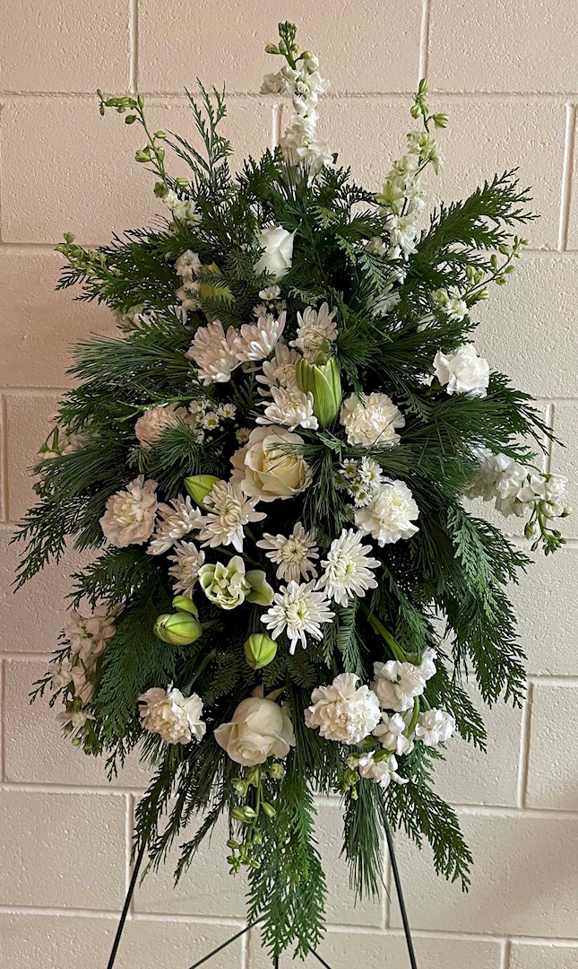 Flowers from The Nieces and Nephews
Donita and Larry and Family
Andy and Kathy and Family
Sharon and Lenny and Family