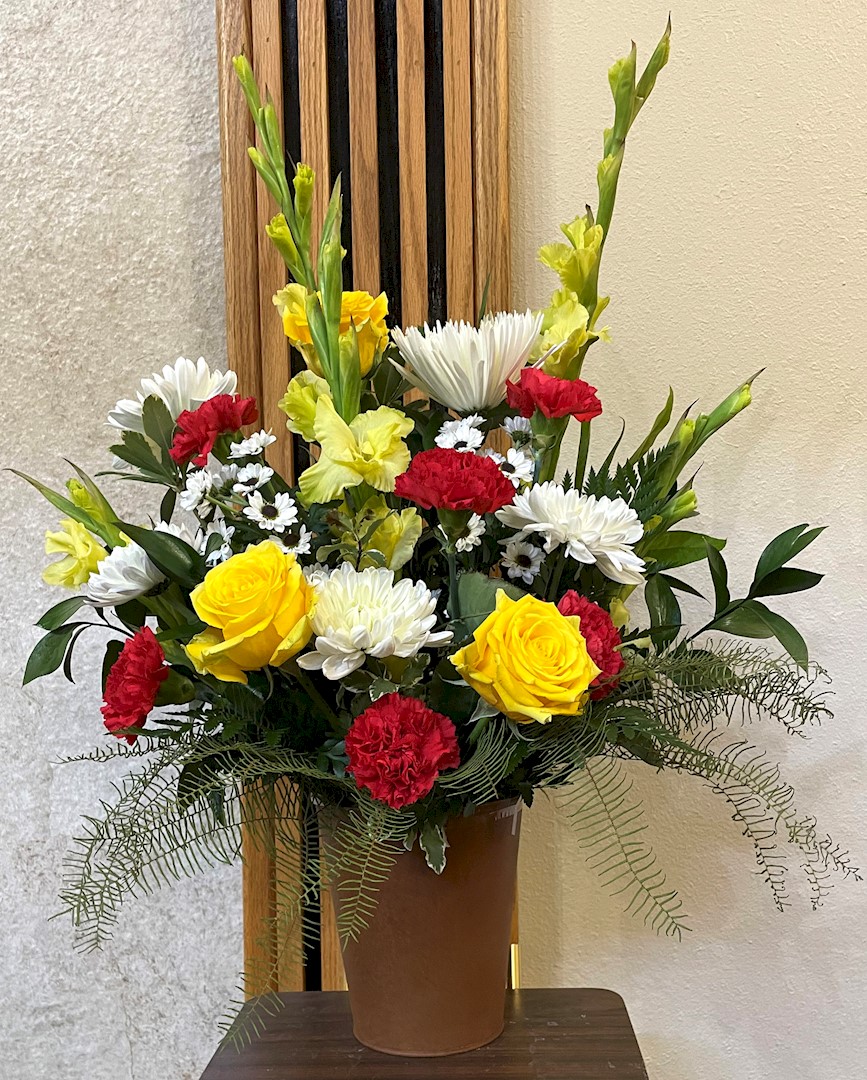 Flowers from Tim and Valeri Baye and Tyler, Brianna, and Claire