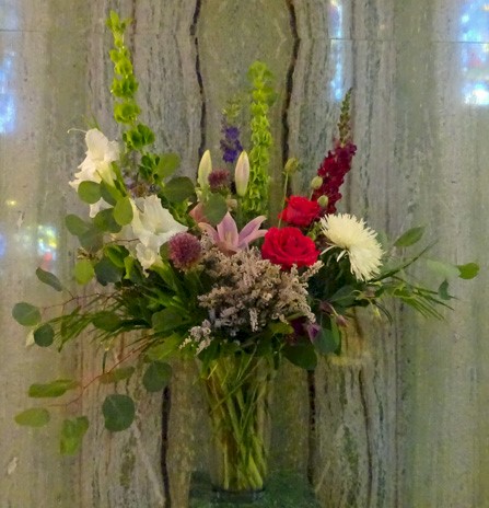 Flowers from Perry & Caroline, Sheryl & Family, Dale & Valerie, Alice & Dave
