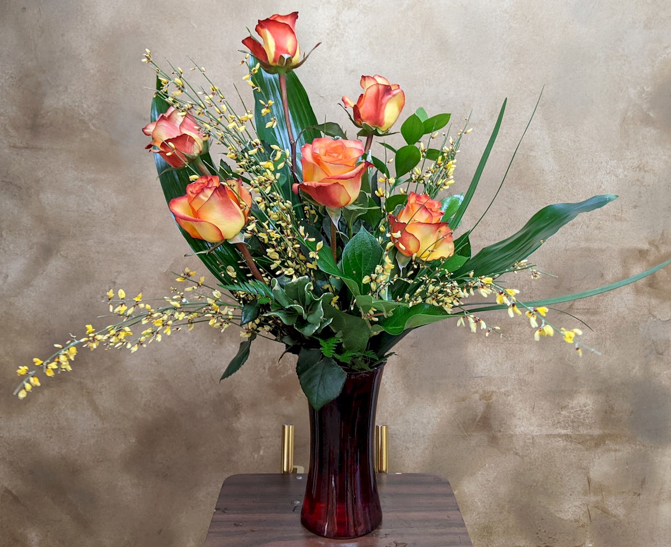 Flowers from Janine Kern and Greg Biegler