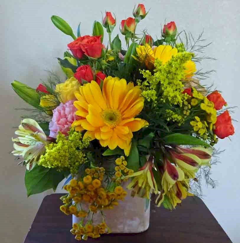 Flowers from Sam, Cadie & Kalib and Valerie, Tim & Tony