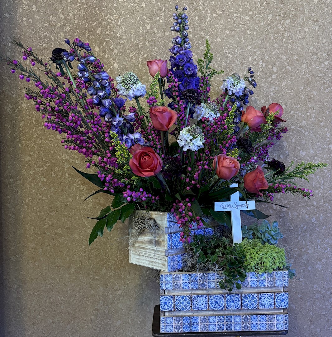Flowers from Rick and Patt, Sarah, and the Wall Drug Gang
