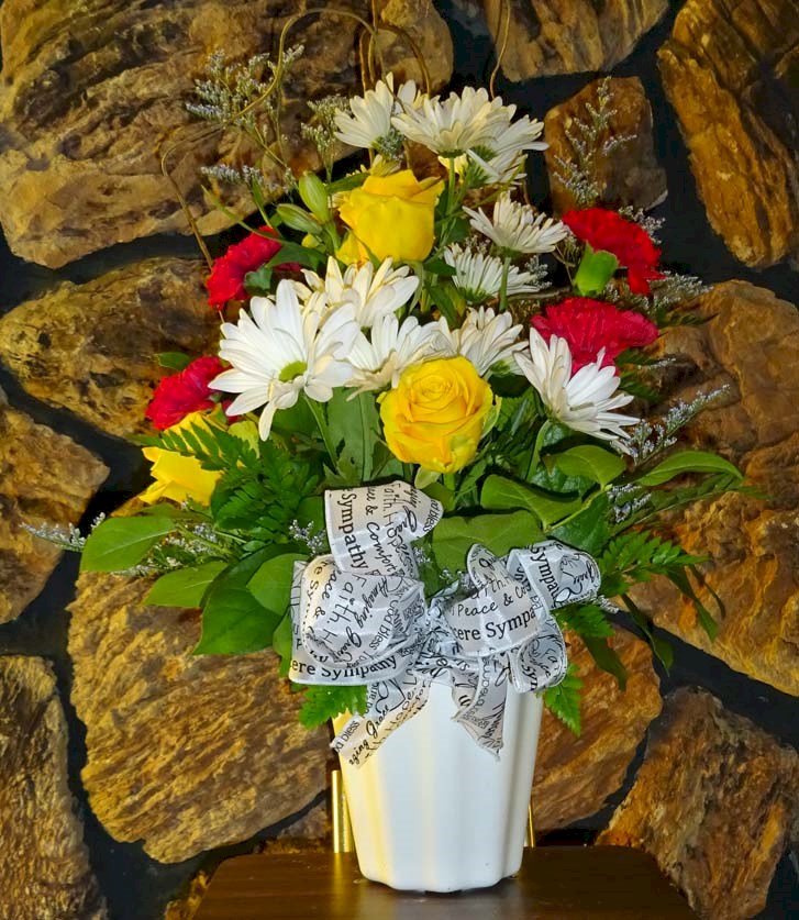Flowers from Terry and Deb Kezar