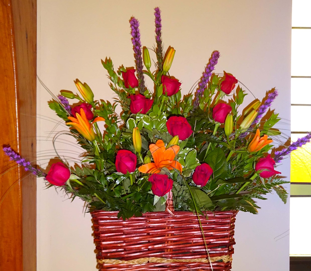 Flowers from Rick and Diana Holloway