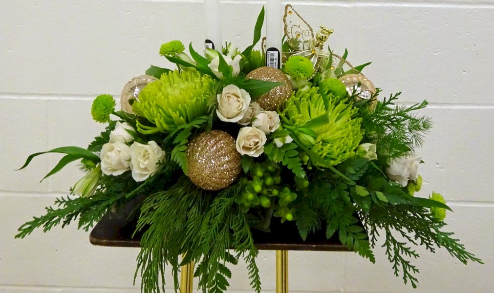 Flowers from Larry, Jo, and Jenny Johnston