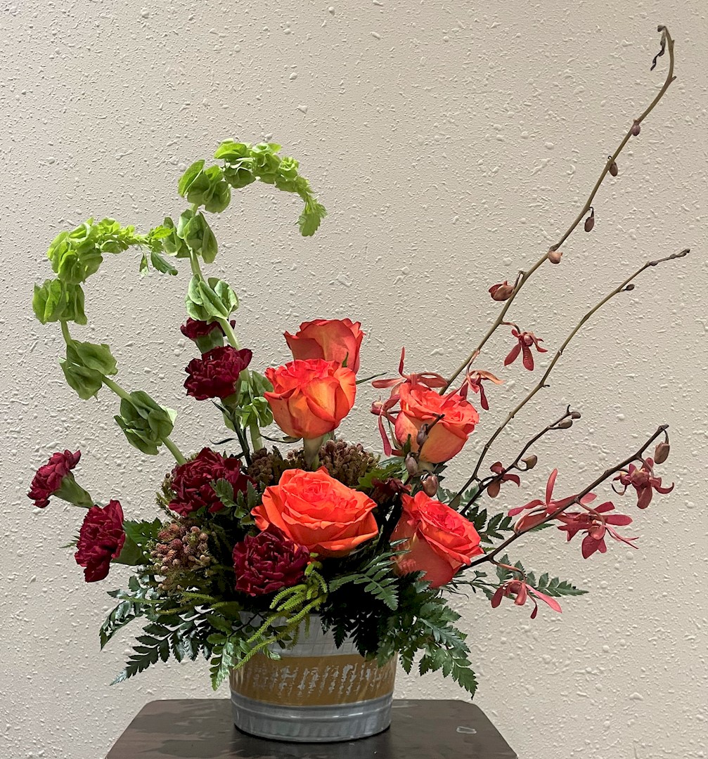 Flowers from The Hauk Families: Duane, J'Nai, Allen, Lauren, and Jordan