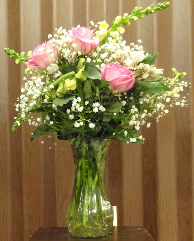Flowers from Doug and Justine Estes and Families