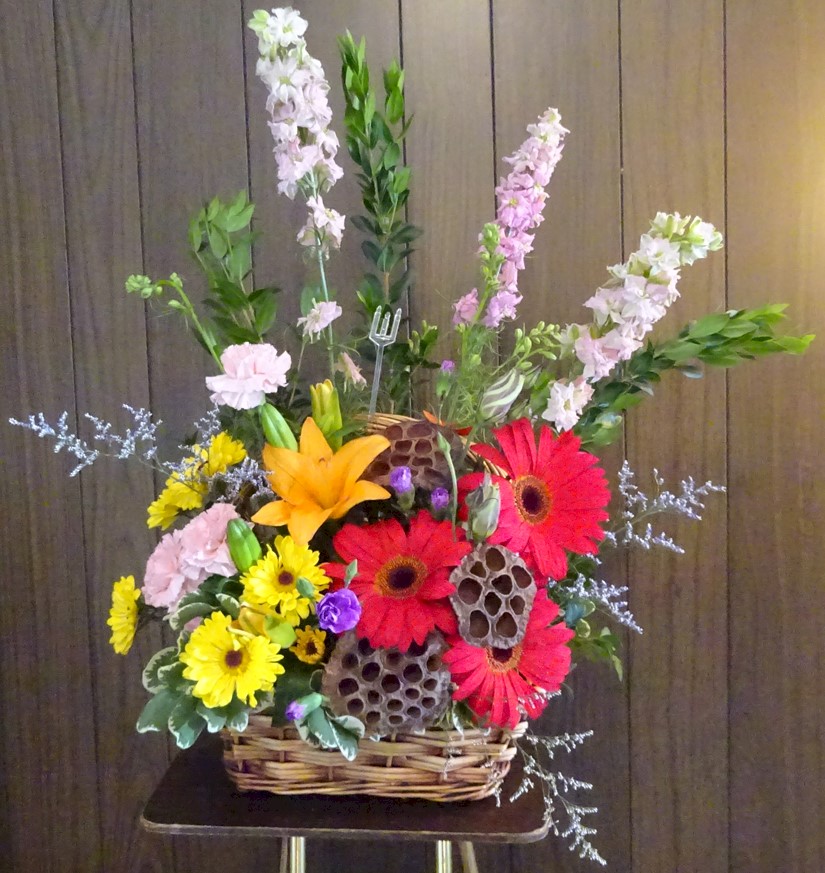 Flowers from Becky (Eisenbraun) and Chad