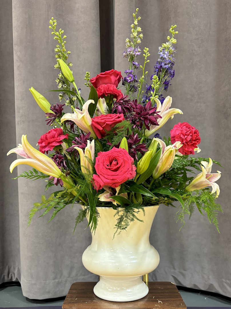 Flowers from Nana Saucerman, Granpa Johnie and All The Saucerman Family