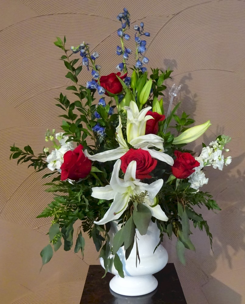 Flowers from Chuck, Janet and Family