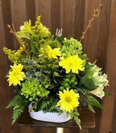 Flowers from Wasta Methodist Church