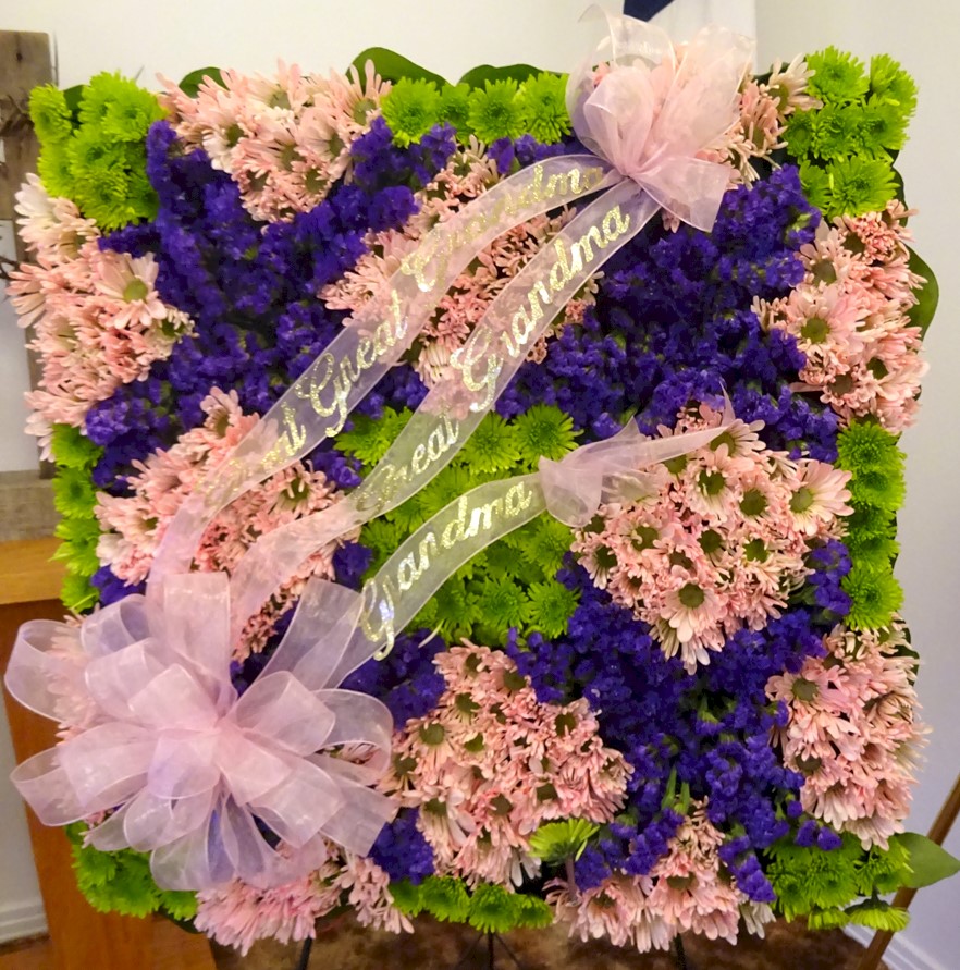 Flowers from Family - "Grandma" " Great-Grandma" "Great-Great-Grandma"