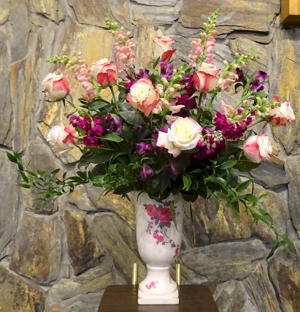 Flowers from Thor, Jackie, and Royce