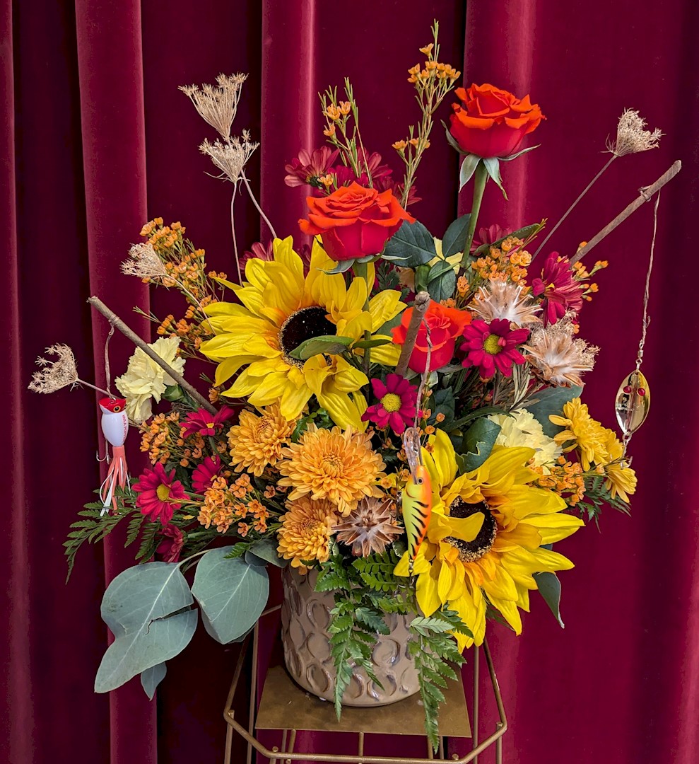 Flowers from Diana, Emiel, Nathan, Heather and Family, and Heidi and Steve