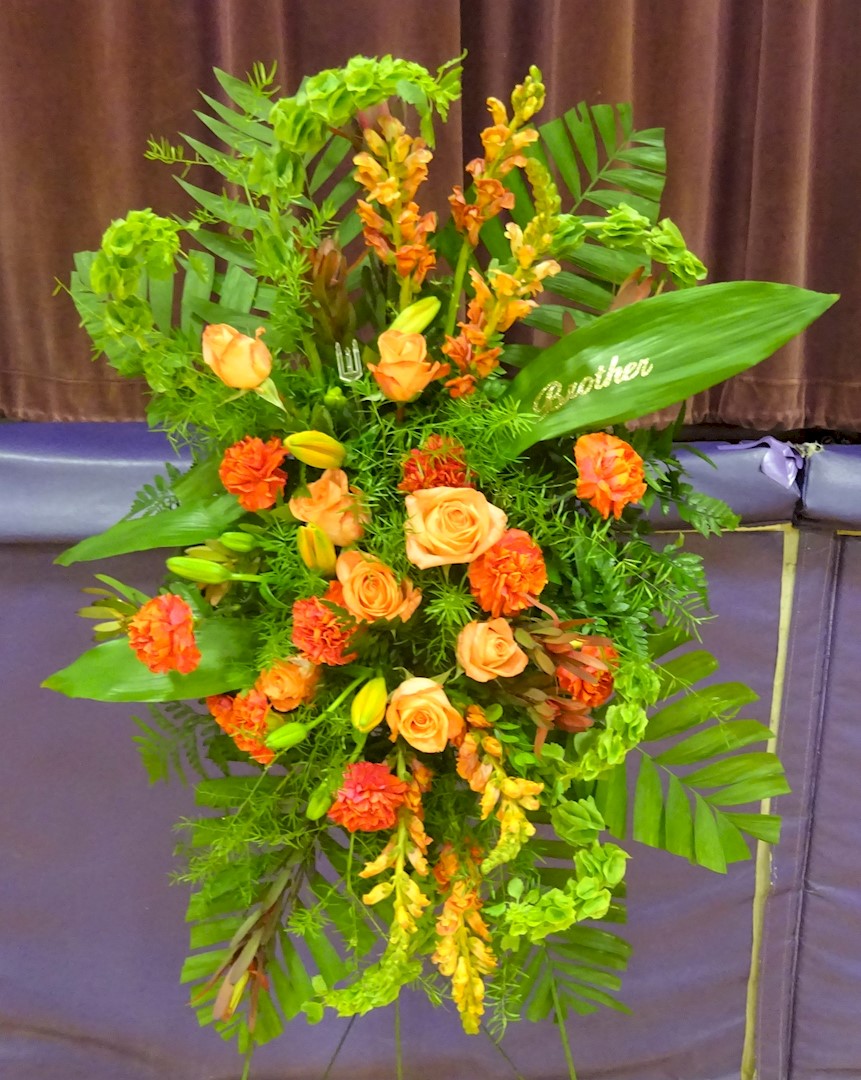 Flowers from "Brother" - Michelle, John, Deanne, and Valerie