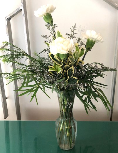 Flowers from Avera Mary House Staff and Residents