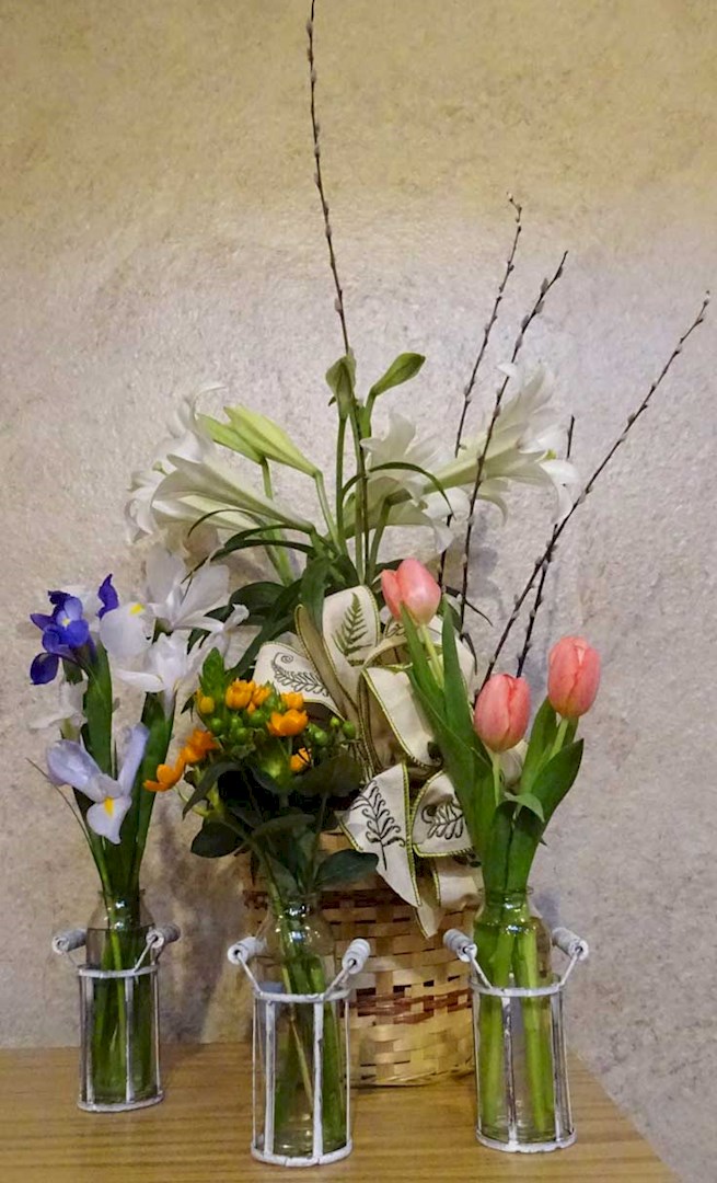 Flowers from Rick & Patt and Sarah & Marjorie