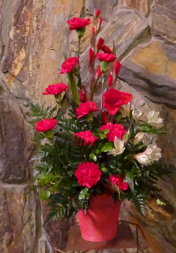 Flowers from Employees of Moses Building Center