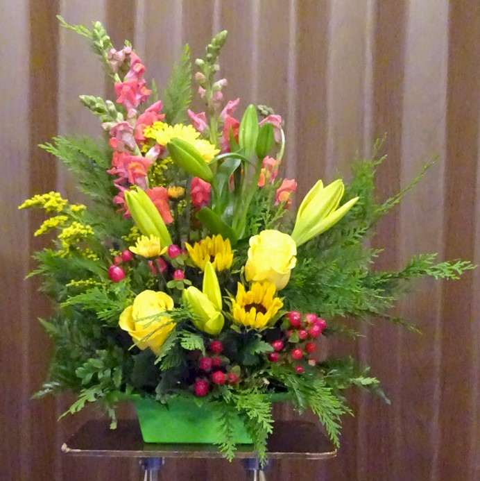 Flowers from Diane Sinykin-Small and Family and Bill & Jayne Sinykin