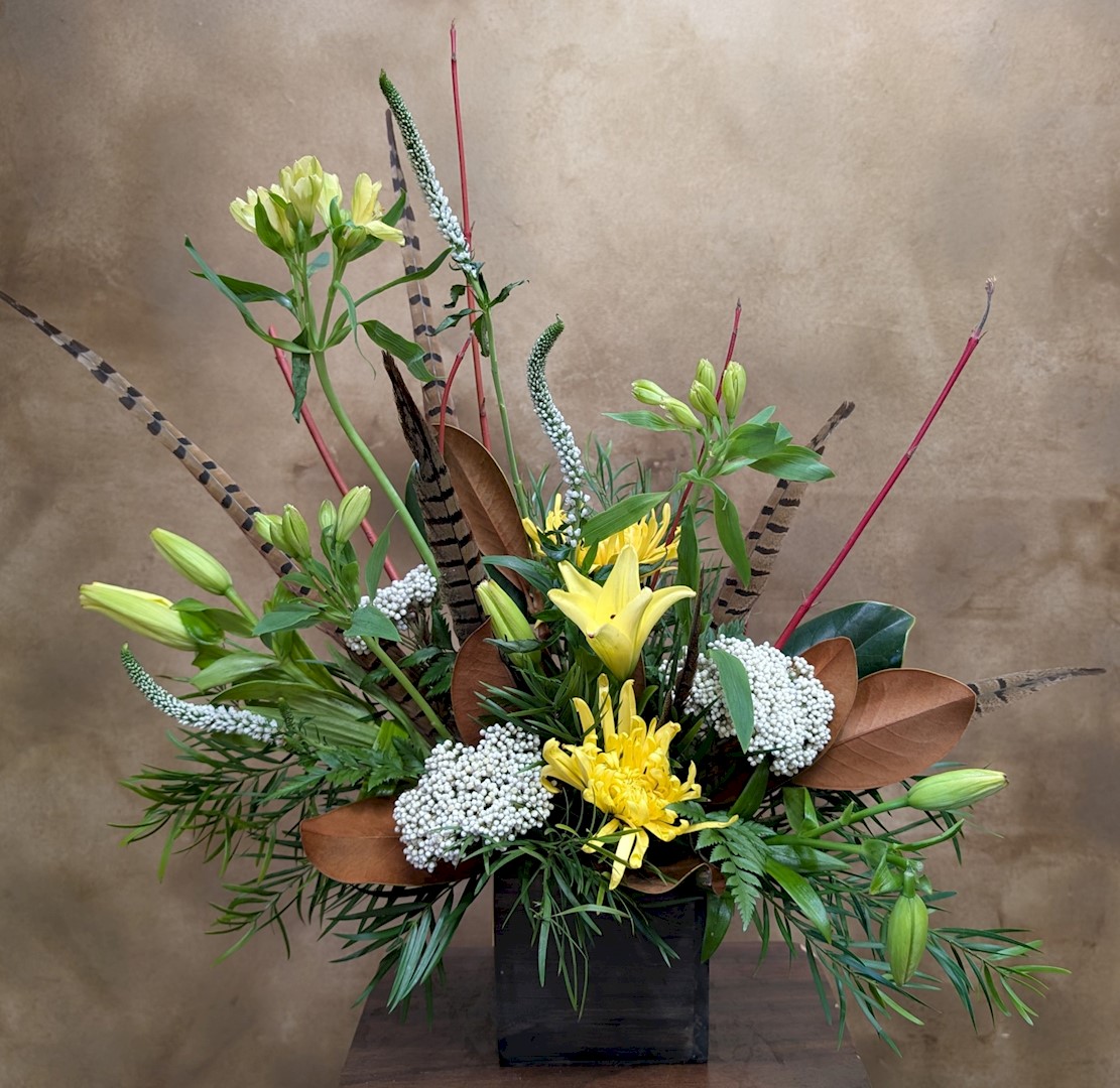 Flowers from Jerry Roseth; Dustin and Carrie Lurz; and Chad and Paulette Ramsey