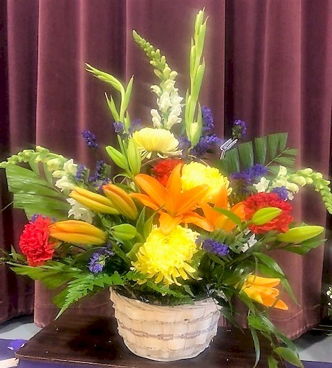 Flowers from Eddie and Pam Popwell and Leo and LaDell Popwell