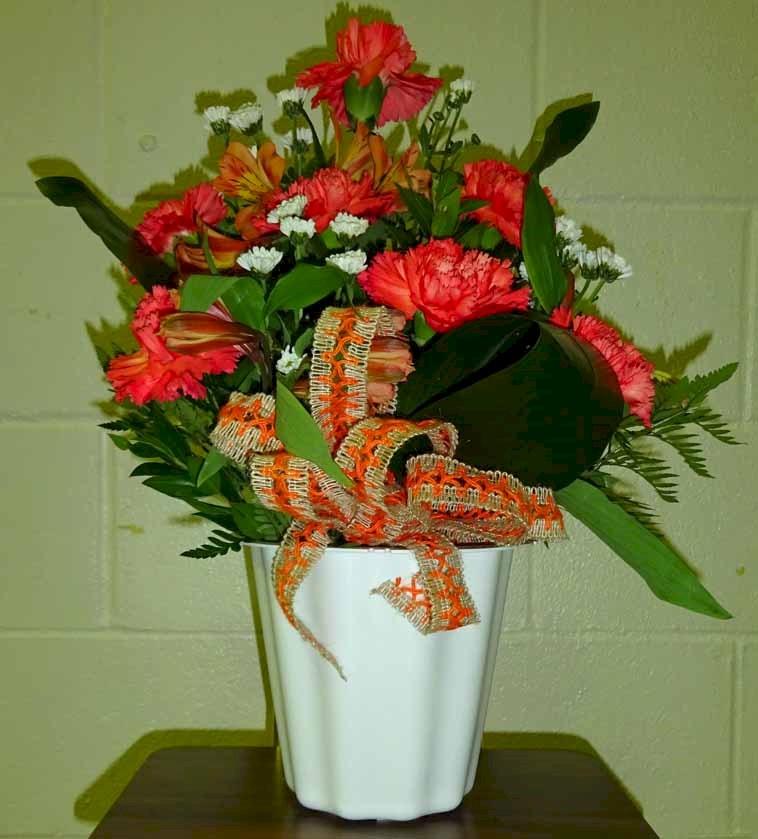 Flowers from Philip High School Girls Basketball Team