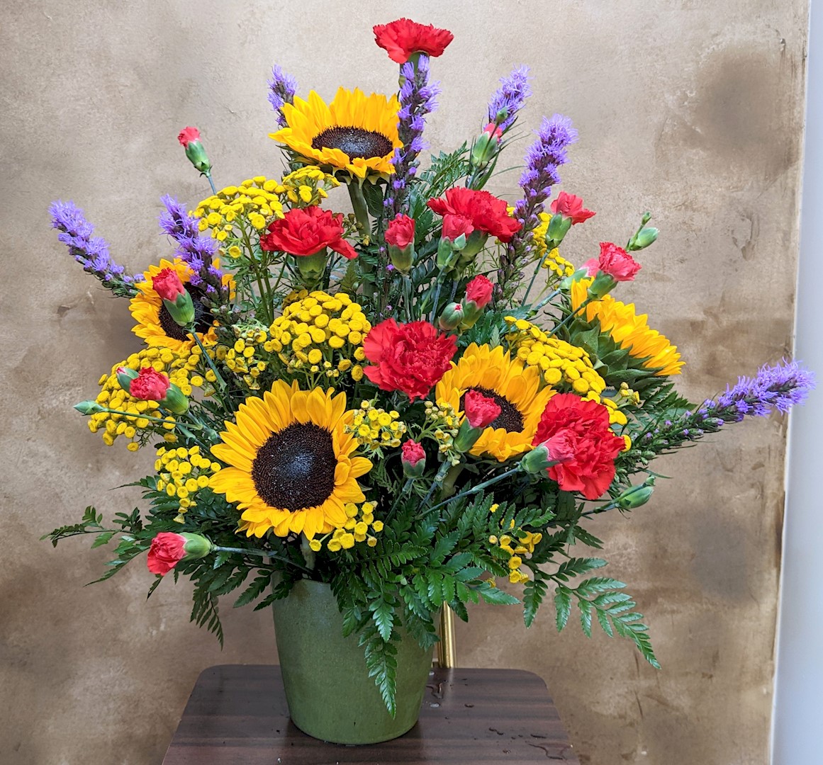 Flowers from Charles, Peggy, Robert, and Sandra
