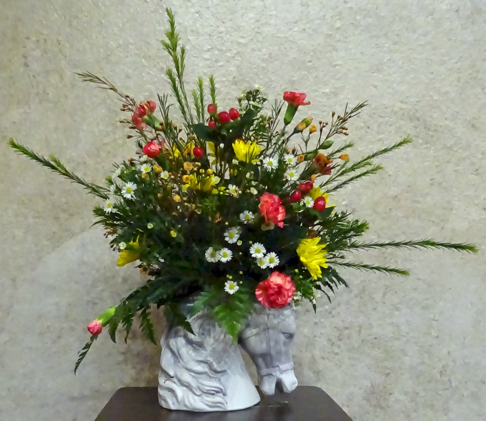 Flowers from Philip Livestock Auction