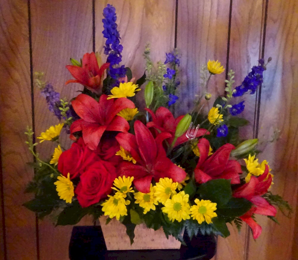 Flowers from Ople, Wally, Sharon, Dean and Families