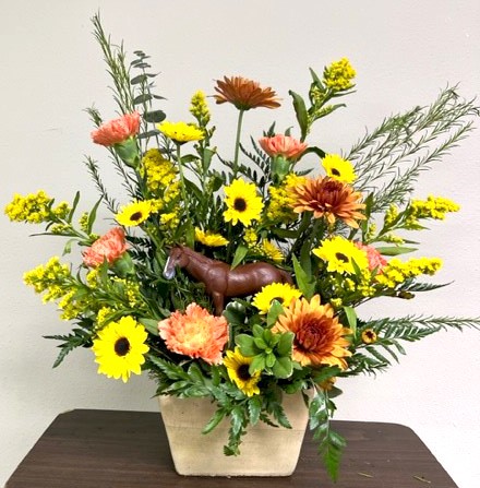 Flowers from Casey, Trey, and Hannah Fortune