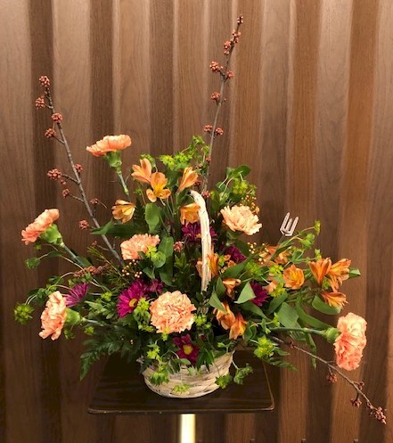 Flowers from Carol and Tony Boggs; Bob and Teresa Etzkorn; Jim Etzkorn