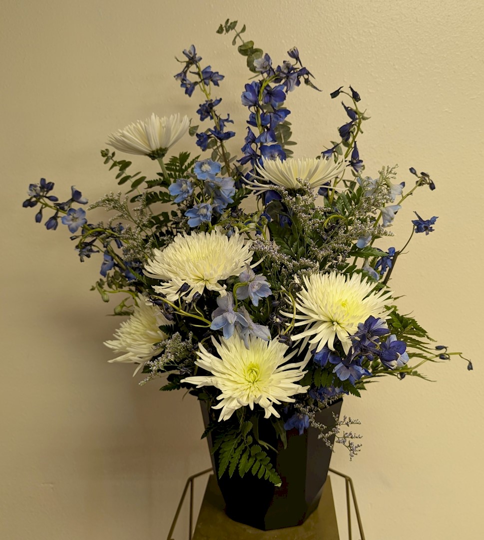Flowers from Richard and Teddy Baye and Joe and Bobbi Woitte