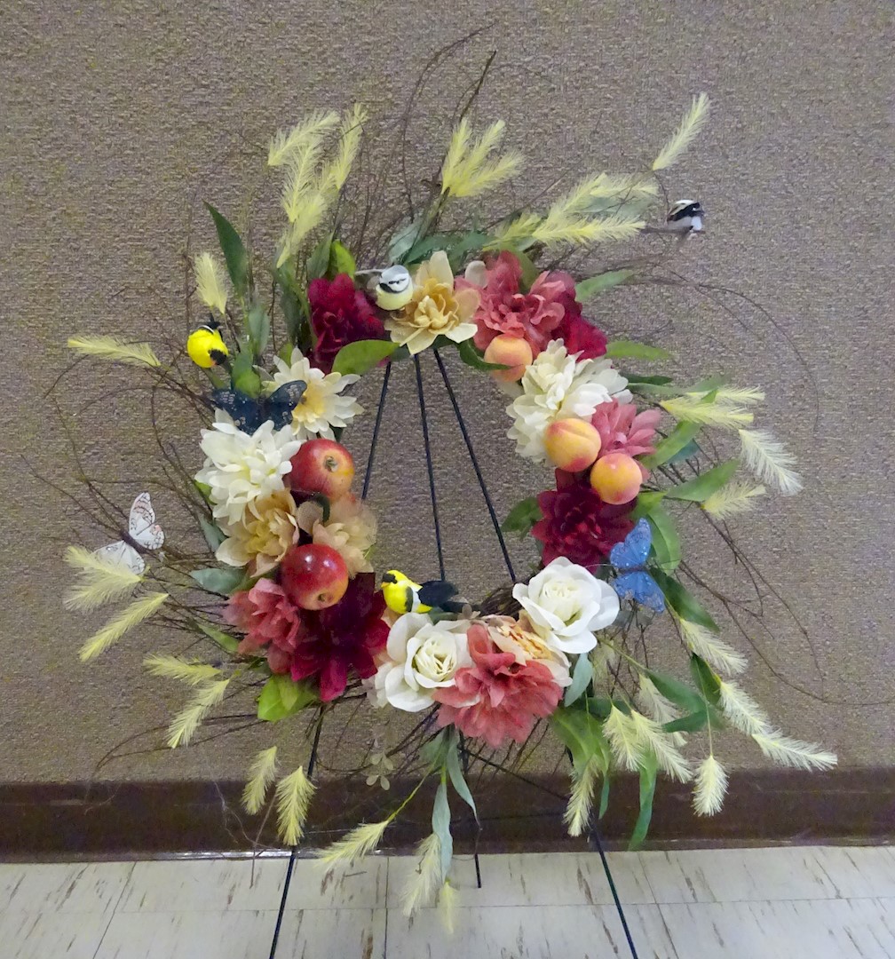 Flowers from Deb and Lee Neville; Amanda and Lukasz; Luke and Jen; Eric and Alana; Lynsy and Kyle; and their families