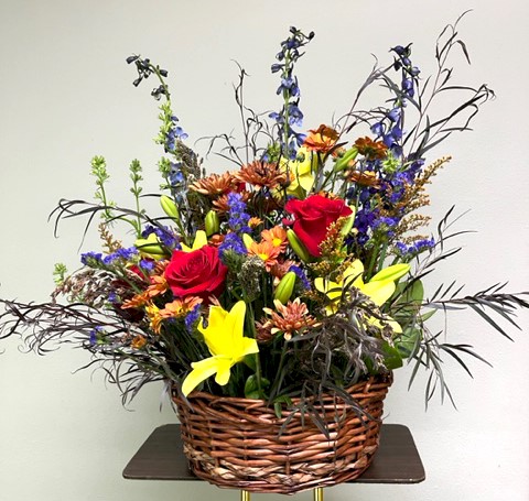 Flowers from Philip Motor and Staff