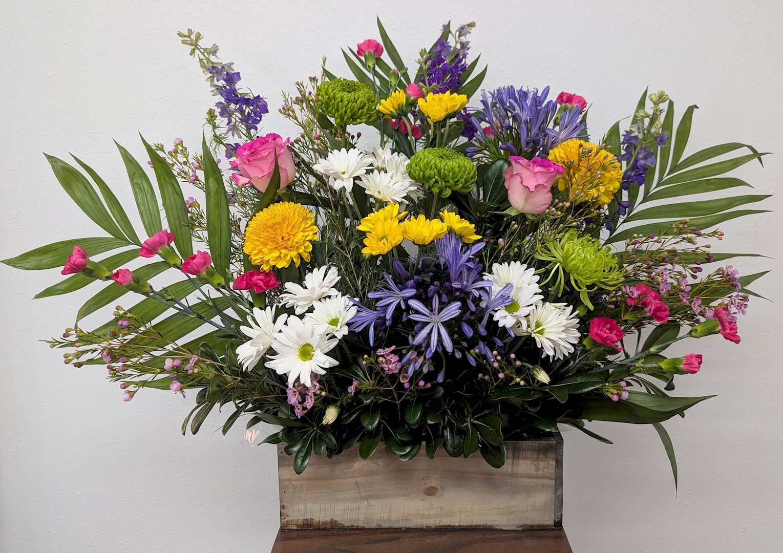 Flowers from The Johnsons: Chuck and Jane, Jeremy and Linda, and Andy and Ally
