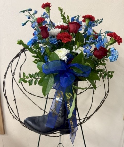 Flowers from Family - "Grandpa" "Great-Grandpa"