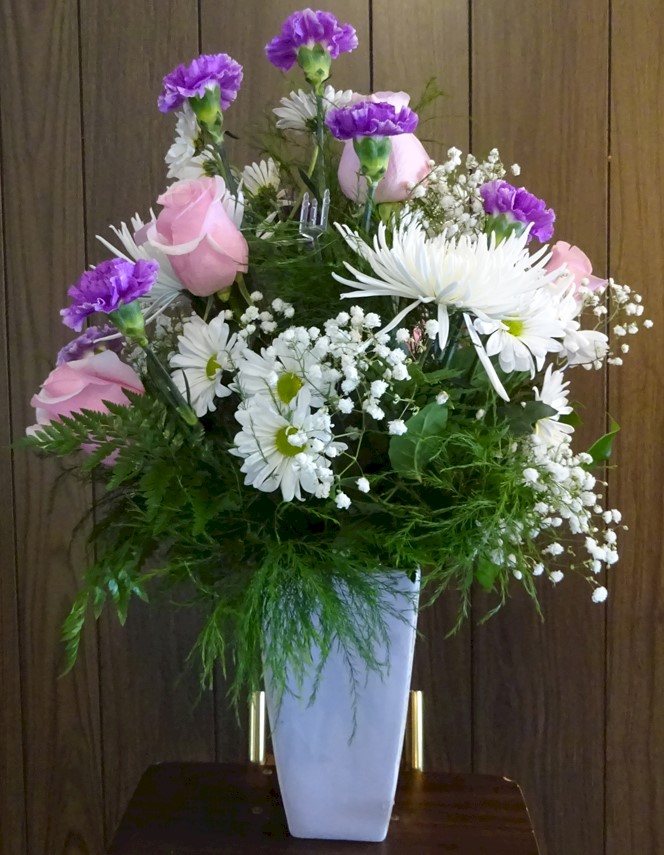 Flowers from Doug and Justine