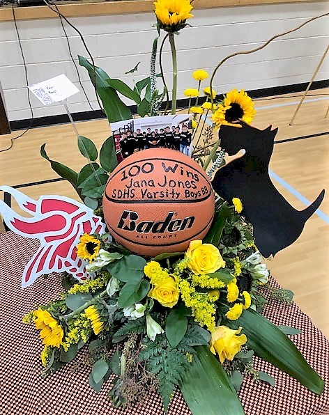 Flowers from Your Boys' Basketball Team
