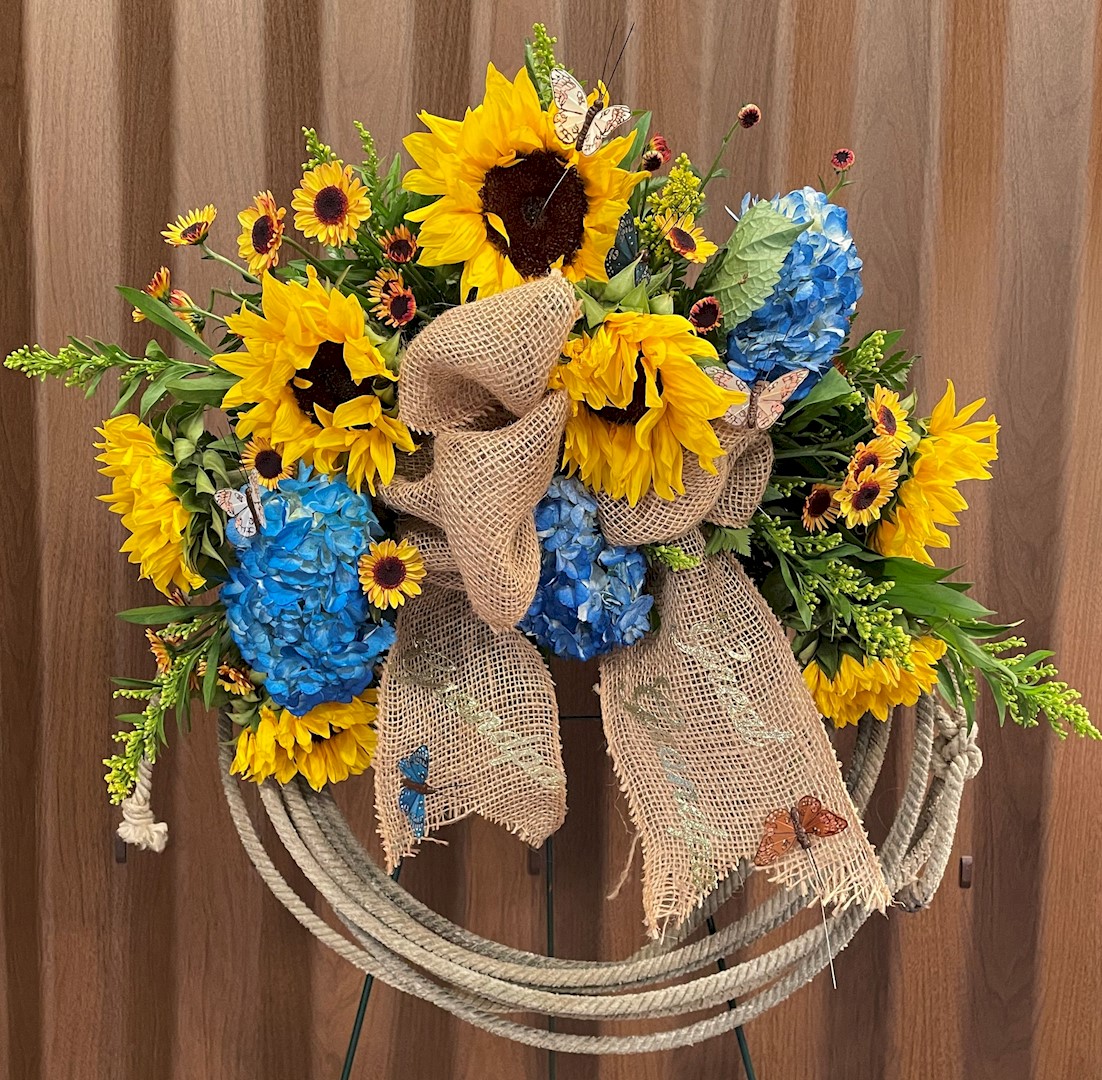 Flowers from "Grandpa"
Great Grandpa"